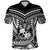 Custom Tonga Coat of Arms Polo Shirt LT9 Black - Polynesian Pride
