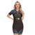 Vanuatu Proud To Be A Ni-Van - Polynesian Pattern Polo Dress - Shefa Province LT7 Black - Polynesian Pride