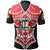 Custom Tonga Rugby Polo Shirt Polynesian Armor Style Black - Polynesian Pride