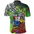 Custom Cook Islands Rugby Polo Shirt Ocean World Style - Polynesian Pride