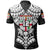 Custom Fiji Tapa Rugby Polo Shirt Armor Style - Polynesian Pride