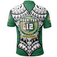 Custom Liahona Tonga Polo Shirt Polynesian Coconut Tree Style Version 2 - Polynesian Pride