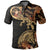 American Samoa Polo Shirt Amerika Samoa Seal Lizard Lucky Unisex Black - Polynesian Pride