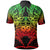 Samoa Polynesian Custom Polo Shirt Eagle Tribal Pattern Reggae - Polynesian Pride