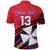 Custom Wallis and Futuna Polo Shirt Creative Polynesian Custom Text and Number LT13 - Polynesian Pride