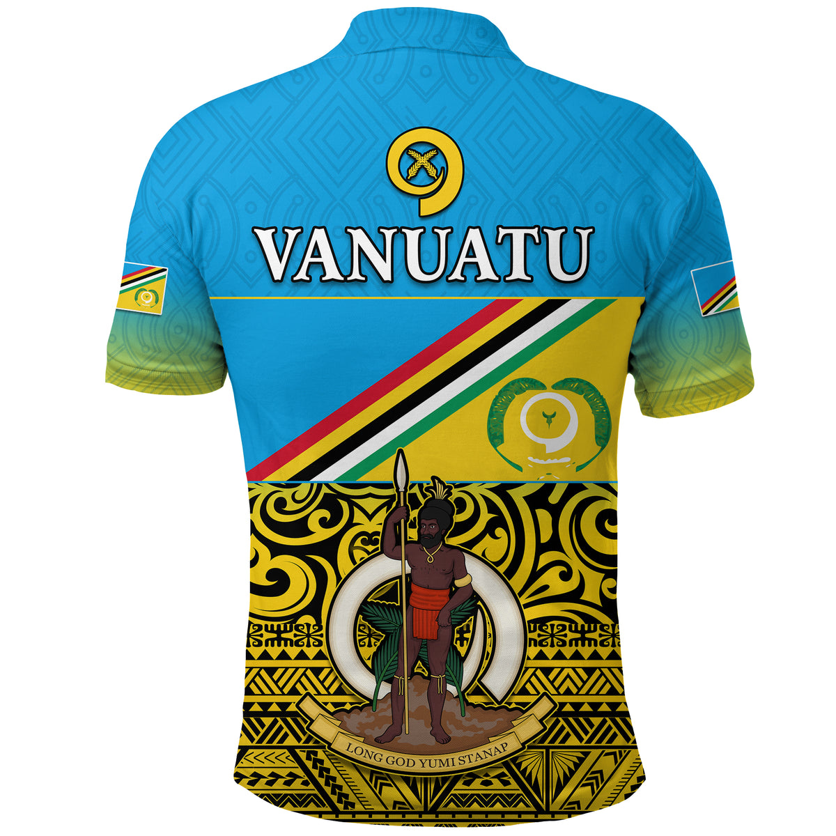 Torba Province Polo Shirt Vanuatu Proud LT13 - Polynesian Pride