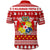 Tonga Kilisimasi Fiefia Polo Shirt Merry Christmas with Tongan Pattern LT13 - Polynesian Pride