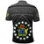 The Kukis Polo Shirt Cook Islands Rugby Black LT13 - Polynesian Pride