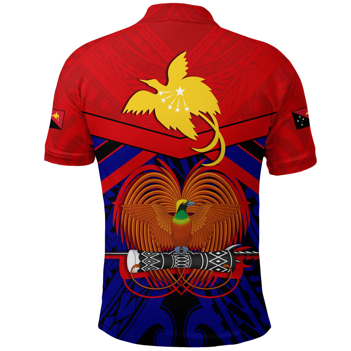 Central Province Polo Shirt Papua New Guinea LT13 - Polynesian Pride