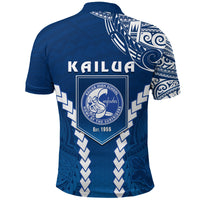 Kailua High School Polo Shirt Home of the Surfriders LT13 - Polynesian Pride