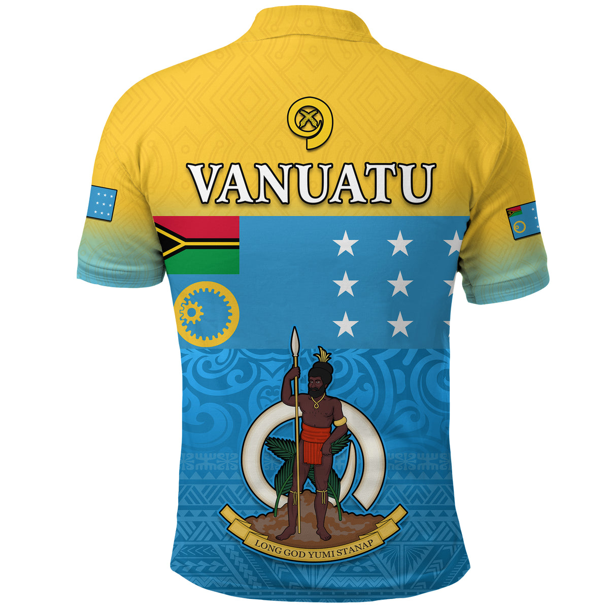 Sanma Province Polo Shirt Vanuatu Proud LT13 - Polynesian Pride