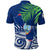 Guam Rugby Polo Shirt Coconut Leaves - Polynesian Pride