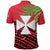 Wallis and Futuna Rugby Polo Shirt Coconut Leaves - Polynesian Pride