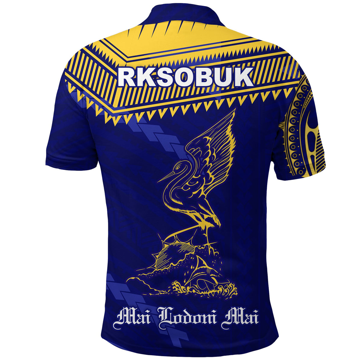 (Mai Lodoni Mai) Ratu Kadavulevu Polo Shirt Version 02 School - Polynesian Pride