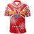 Tahiti Rugby Polo Shirt Polynesian Coat Of Arms and Flag - Polynesian Pride