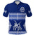 Hofangahau College Polo Shirt Eua Tonga Pattern LT13 Unisex Blue - Polynesian Pride