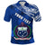 Custom Samoa Rugby Polo Shirt Spirit Manu Samoa Unisex Blue - Polynesian Pride