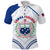 Samoa Rugby Polo Shirt Samoa Forever White Unisex White - Polynesian Pride