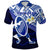 Custom Manu Samoa Rugby Polo Shirt Dab Trend Creative Unisex Blue - Polynesian Pride