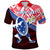 Custom Manu Samoa Rugby Polo Shirt Dab Trend Creative Red Unisex Red - Polynesian Pride