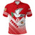 Tonga Rugby Polo Shirt Polynesian Style Unisex Red - Polynesian Pride