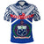 Custom Manu Samoa Polo Shirt Simple Coat Of Arms Rugby Unisex Blue - Polynesian Pride