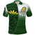 Custom Cook Islands Rugby Polo Shirt Impressive Version Custom Text and Number - Polynesian Pride