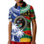 Custom Indigenous South Africa Mixed Fiji Palm Tapa Polo Shirt LT9 - Polynesian Pride