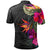 Polynesian Polo Shirt Hibiscus Pattern - Polynesian Pride