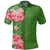 Hawaii Tropical Polynesian Hawaiian Polo Shirt Curtis Style Green - Polynesian Pride