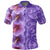 Hawaii Hibiscus Flower Polynesian Hawaiian Polo Shirt Curtis Style Purple - Polynesian Pride