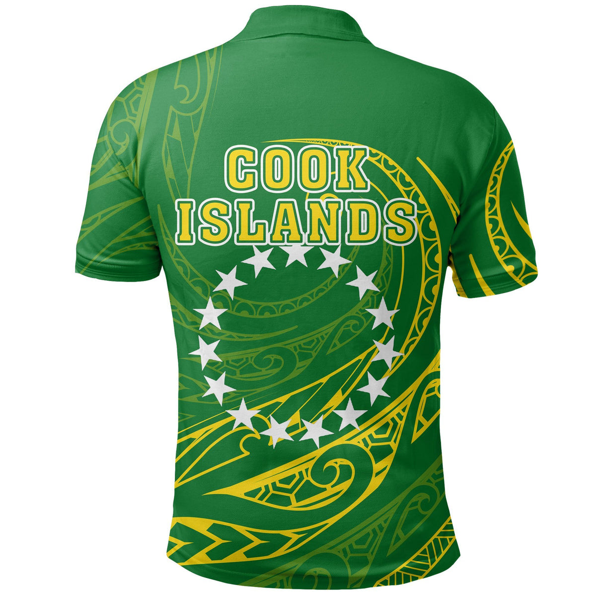 Cook Islands Polo Shirt Frida Style - Polynesian Pride