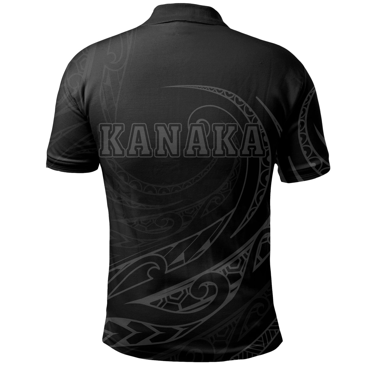 Kanaka Polo Shirt Frida Style Gray - Polynesian Pride
