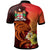 Fiji Polo Shirt Tribal Tuna Fish - Polynesian Pride