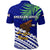 American Samoa Rugby Polo Shirt Coconut Leaves Coconut Talavalu - Polynesian Pride