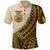 American Samoa Polo Shirt Polynesian Wild Style Unisex Gold - Polynesian Pride