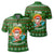 Hawaiian Santa Claus Mele Kalikimaka Polo Shirt Green Aviv Style Unisex Green - Polynesian Pride