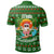 Hawaiian Santa Claus Mele Kalikimaka Polo Shirt Green Aviv Style - Polynesian Pride