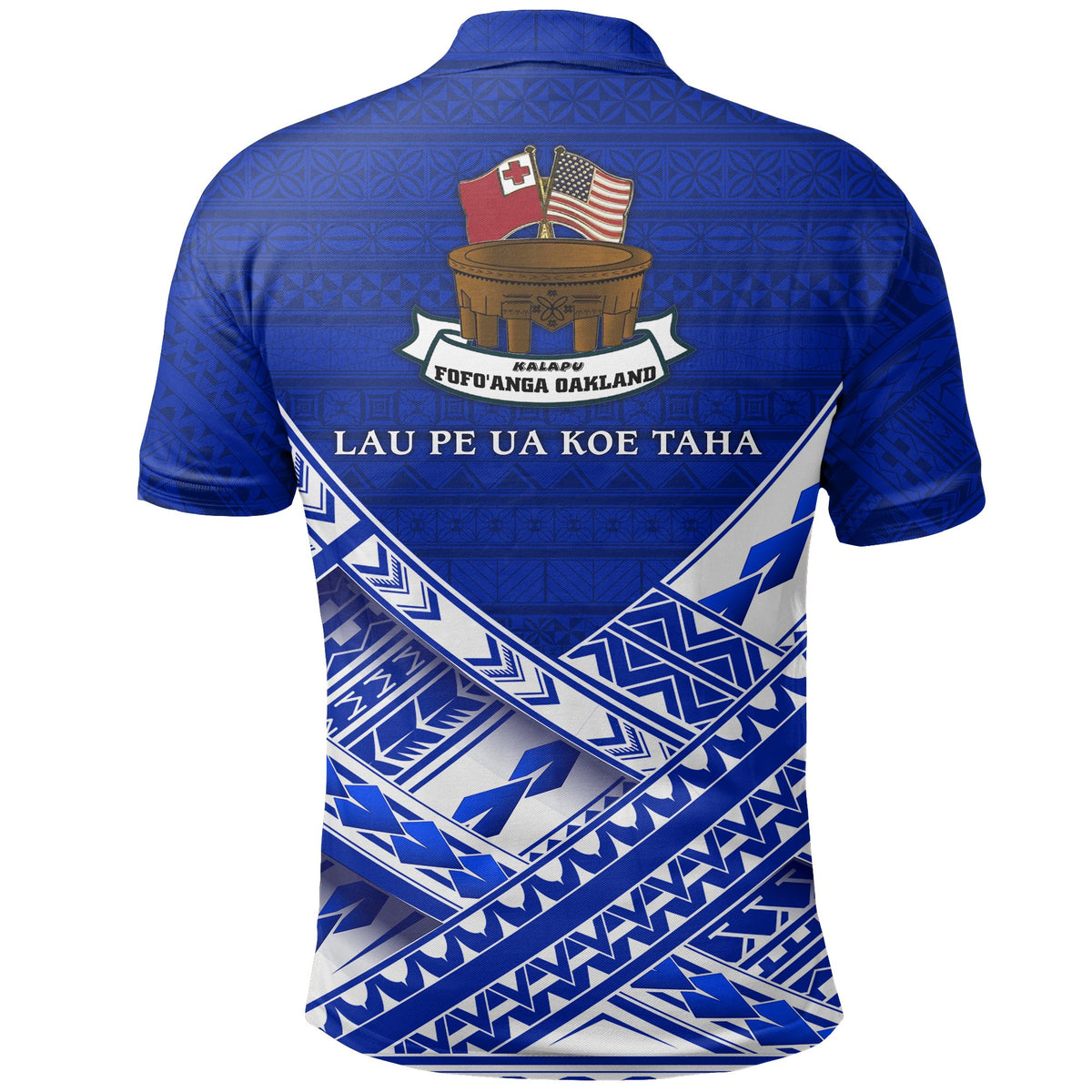Lau Pe Ua Koe Taha Polo Shirt - Polynesian Pride