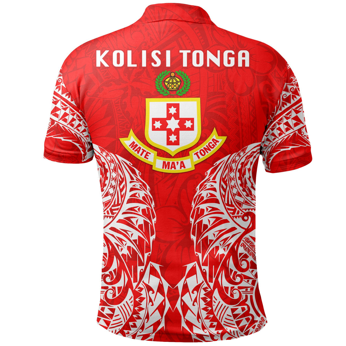 Kolisi Tonga Polo Shirt Mate Maa Tonga 02 - Polynesian Pride