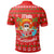 Hawaiian Santa Claus Mele Kalikimaka Polo Shirt Red Aviv Style - Polynesian Pride