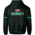 Polynesian Queen Liliuokalani Flag of Hawaii Zip Hoodie Green - Polynesian Pride