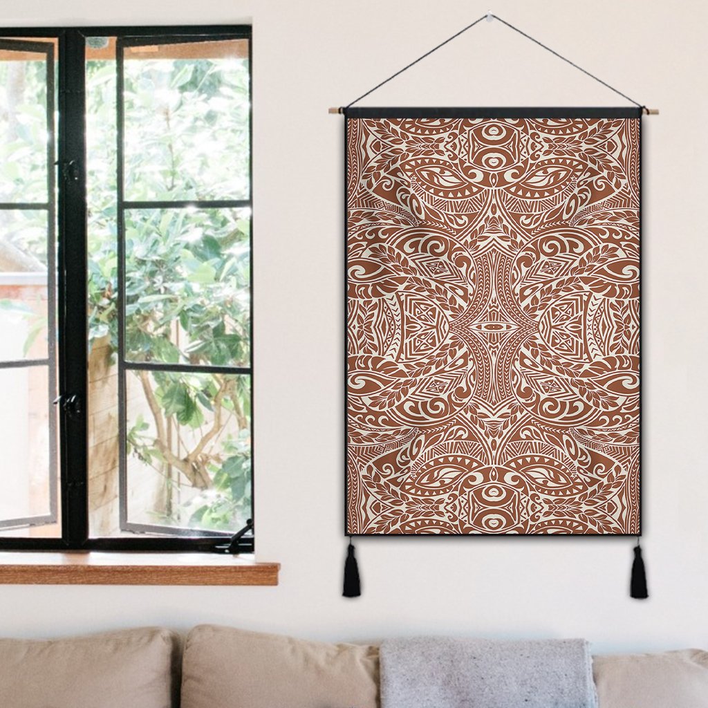 Polynesian Culture Hanging Poster - AH Hanging Poster 50 x 75 cm Cotton And Linen - Polynesian Pride