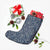 Polynesian Culture Blue White Christmas Stocking - Polynesian Pride