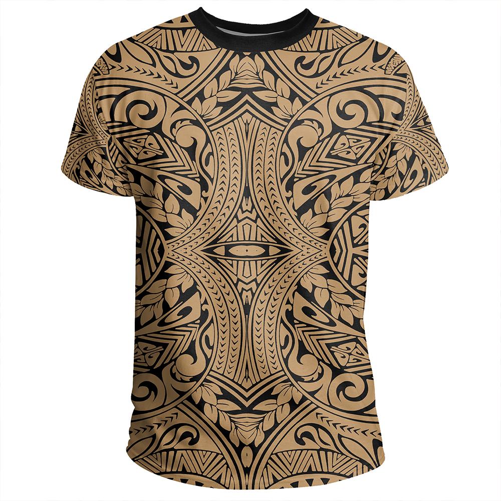 Polynesian Culture Gold T Shirt - Polynesian Pride