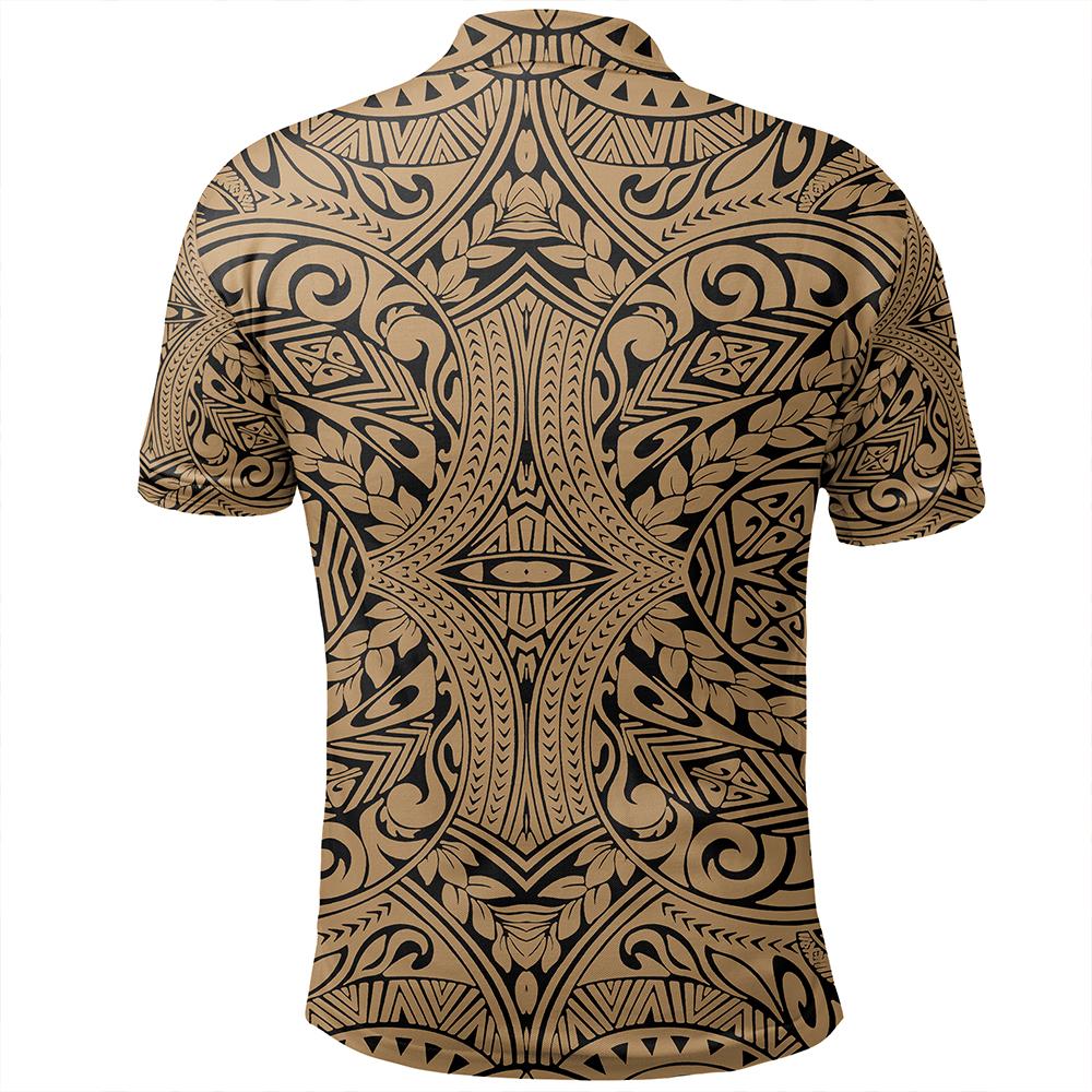 Unisex Polynesian Culture Gold Polo Shirt - Polynesian Pride
