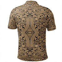 Unisex Polynesian Culture Gold Polo Shirt - Polynesian Pride