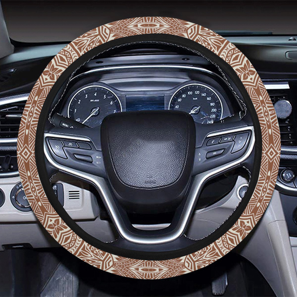 Polynesian Culture Hawaii Steering Wheel Cover with Elastic Edge - Polynesian Pride