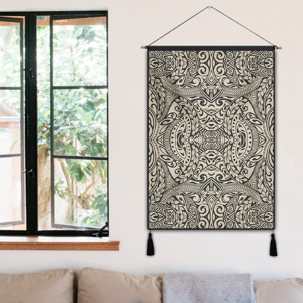 Polynesian Culture Old Hanging Poster - AH Hanging Poster 50 x 75 cm Cotton And Linen - Polynesian Pride