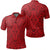 Unisex Polynesian Culture Red Polo Shirt Unisex Art - Polynesian Pride